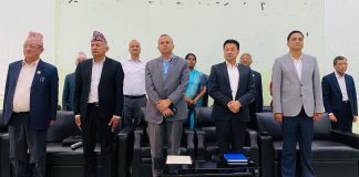 विद्याल शिक्षामै गणतन्त्र-लाेकतन्त्रबारे पढाउनुपर्छ : महासचिव पाेखरेल